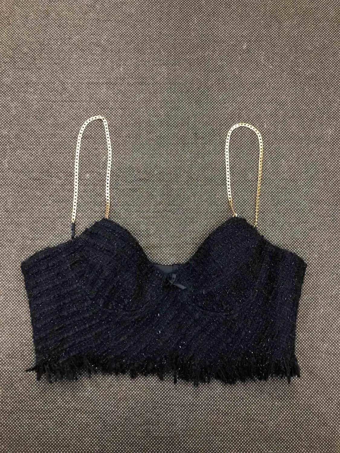 

sexy new women tweed chains strap vest tops ddxgz2 7.13