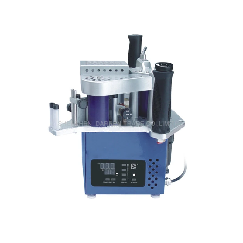

110V/220V Manual Edge Banding Machine With Speed Control Model Signal Unit With CE/ English Manual KM10
