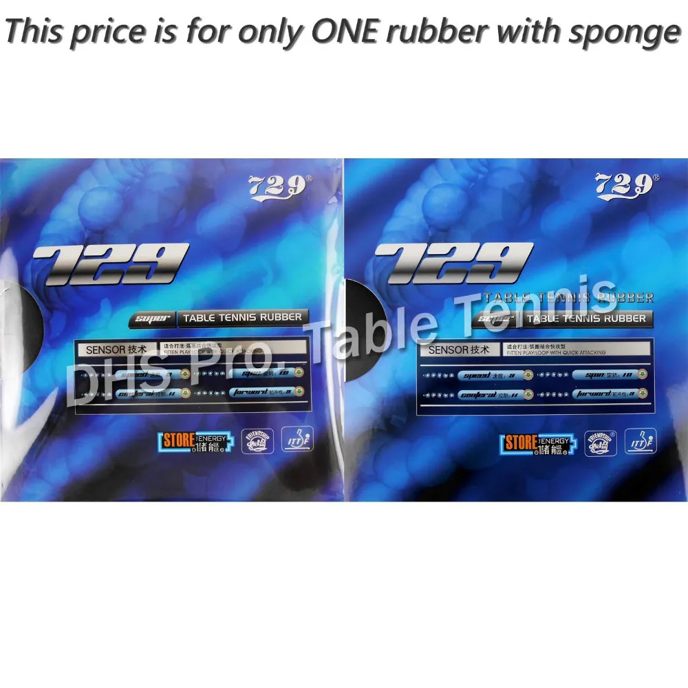 RITC 729 الصداقة سوبر FX-729 قوه أوجدتها بالنقاط ، في تنس طاولة بينغبونغ المطاط مع الإسفنج