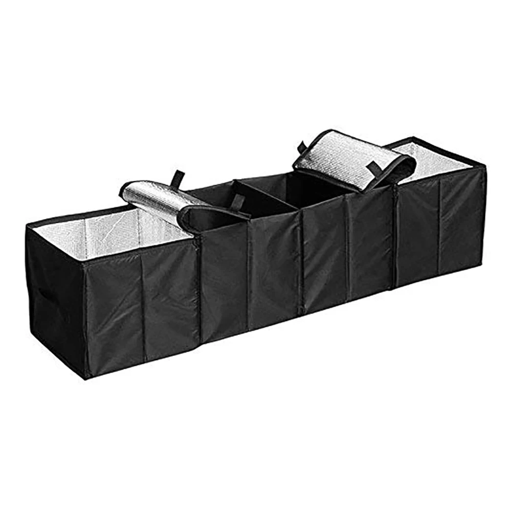 

Large capacity Foldable Car Multi-Pocket Organizer Trunk Collapsible Toys Food Storage Bag Car Stowing Tidying Car Styling
