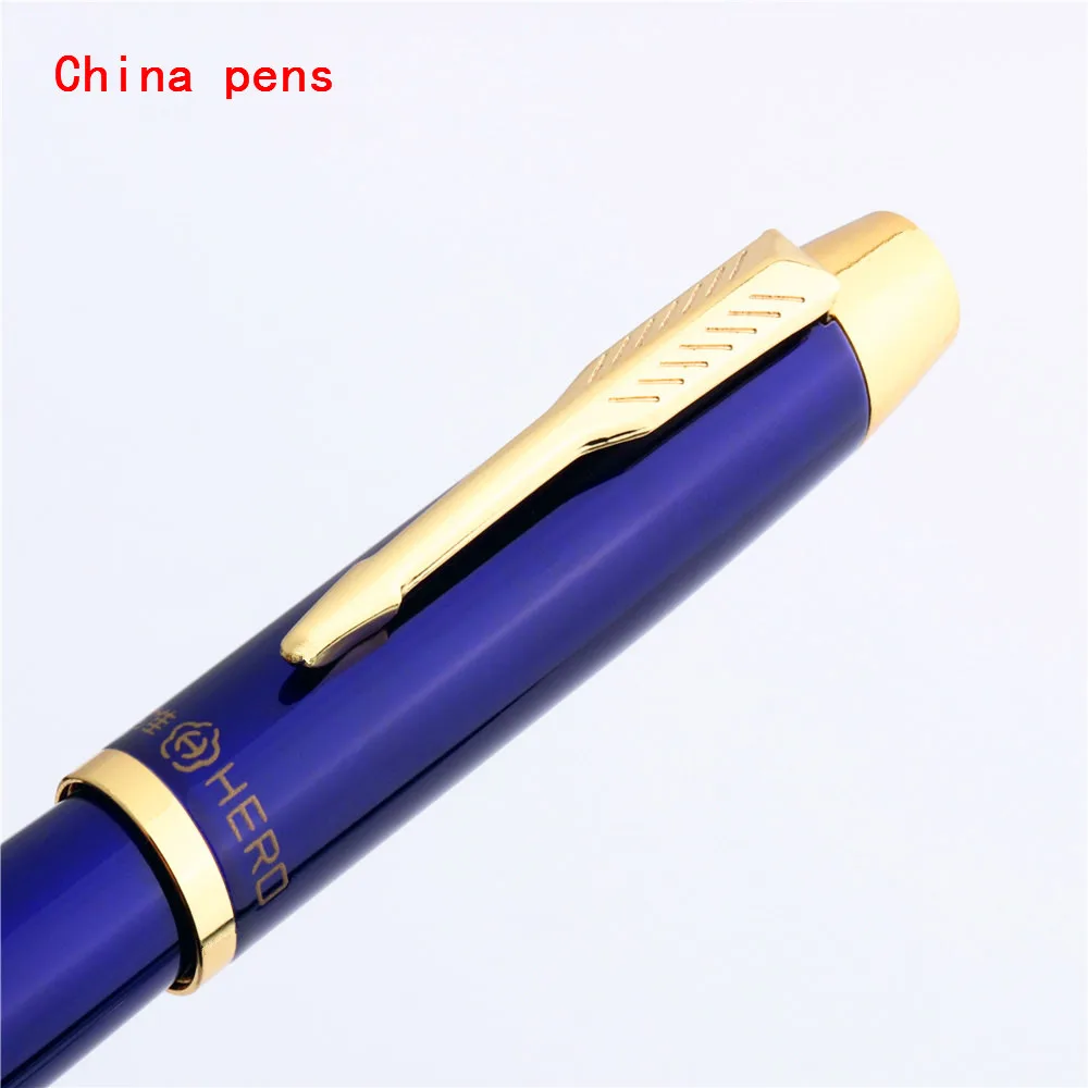 Роскошные Тяжелые ручки 8007 Синий Международный большой бренд типов Бизнес Офисные Средний фонтан ручки