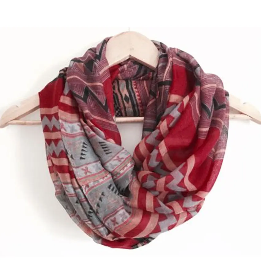

New Fashion Aztec Printed Long Tribal Women Scarfs Geometric Scarves Shawls Hot Item Hot