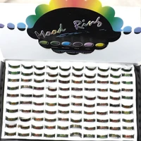 XiaoYaoTYM Fashion Mood Rings, 100pcs Mix Size MOOD Ring Changes Color From Temperature 1