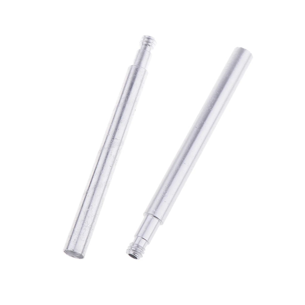 2pcs Bike Bicycle 70mm 2.76'' Alloy Presta Valve Extender French-Valve Adapter Extension Tube Accessories