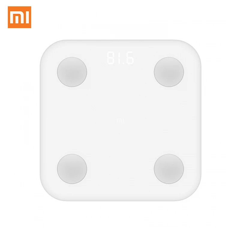 

Xiao My Intelligent Body Fat Scale XMTZC02HM My Fit APP Body Composition Monitor with Hidden LED Display and Big Feet Pad