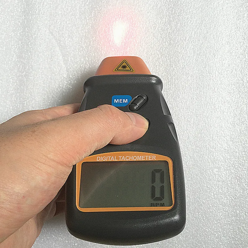 Shooting Speed Meter Shooting Tachometer DT-2234C+ Digital Engine Tachometer Speed Digital Speedometer Laser Photo Tachometer Non Contact Tach Speed Meter