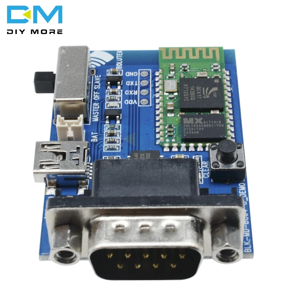 Модуль последовательного адаптера RS232 с Bluetooth 2 режима 5 В|bluetooth serial|module 5vusb module |