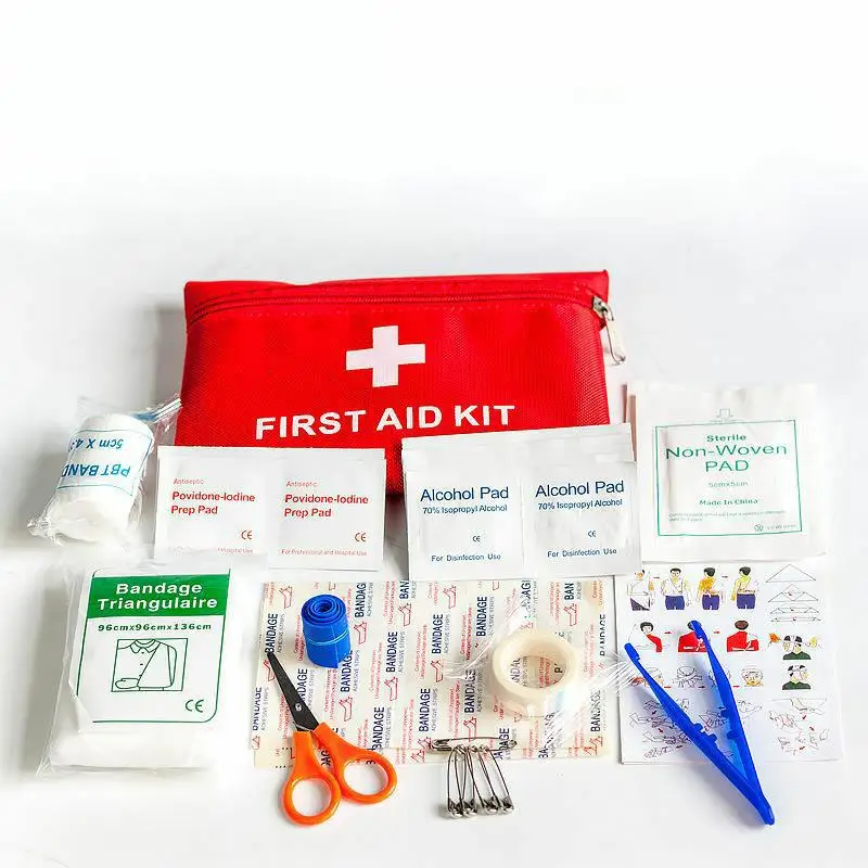 Emergency kit Белая пластиковая Семейная Аптечка, аптечка, 2 слоя, портативная, мобильная, для кемпинга, для выживания, для экстренной помощи, коробка для хранения лекарств, DJB002 - Цвет: Emergency kit