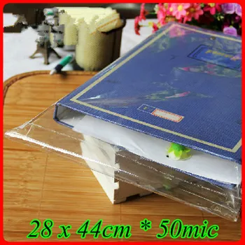 

300pcs/lot 28 x 44cm*50mic Self Adhensive Seal Plastic Packaging Bag,Clear OPP Poly Bag,Transparent OPP T- shirt Packaging