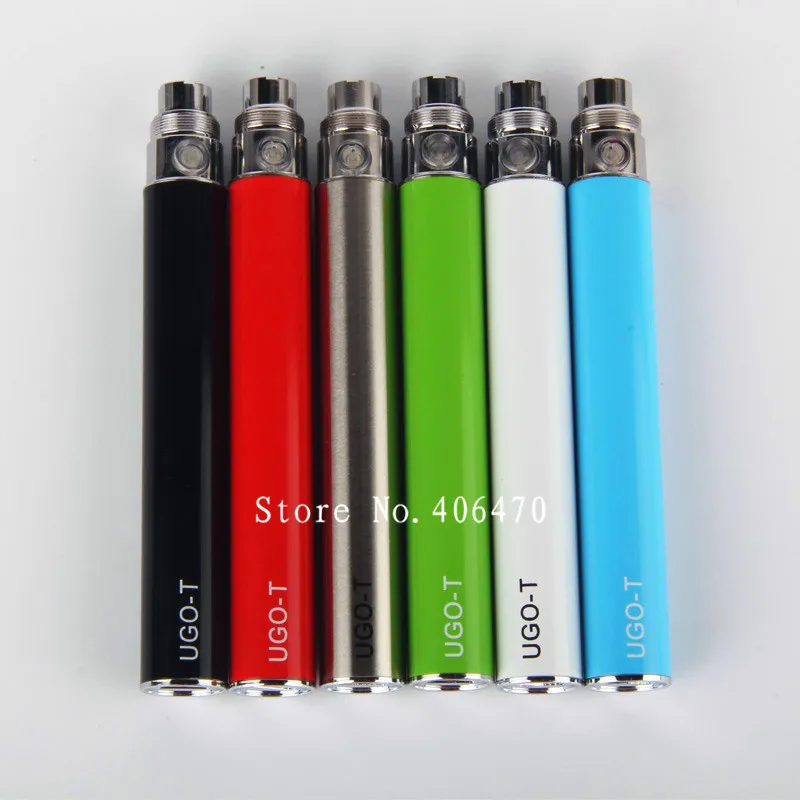 UGO T нижний заряд Vape ручка батарея пройти через Evod Micro USB 650 900 1100 мАч 510 вапорайзер с резьбой для Ego CE4 CE5 H2 танк