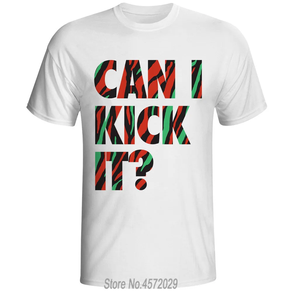 

Mens t shirts A Tribe Called Quest Can I Kick It ATCQ Hip-Hop Rap Native Tongues T Shirt cotton short sleeved t-shirt sbz4005