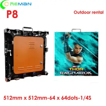 

Alibaba express usa 3535 P8 4S led display panel waterproof high refresh rate full color outdoor led display screen