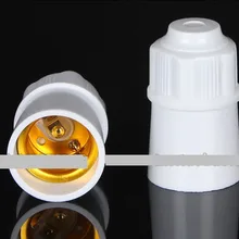 10 шт. светло-разъем Ламподержатель e27 винт подвесная Тип подвесной светильник цоколь патрон для светодиодной лампы Энергосберегающая лампа