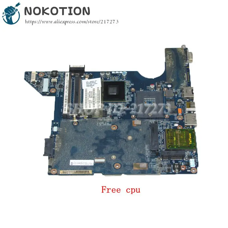 NOKOTION JAL50 LA-4101P 494035-001 основной плате для HP Compaq CQ40 Материнская плата ноутбука GL40 DDR2 Бесплатная ЦП