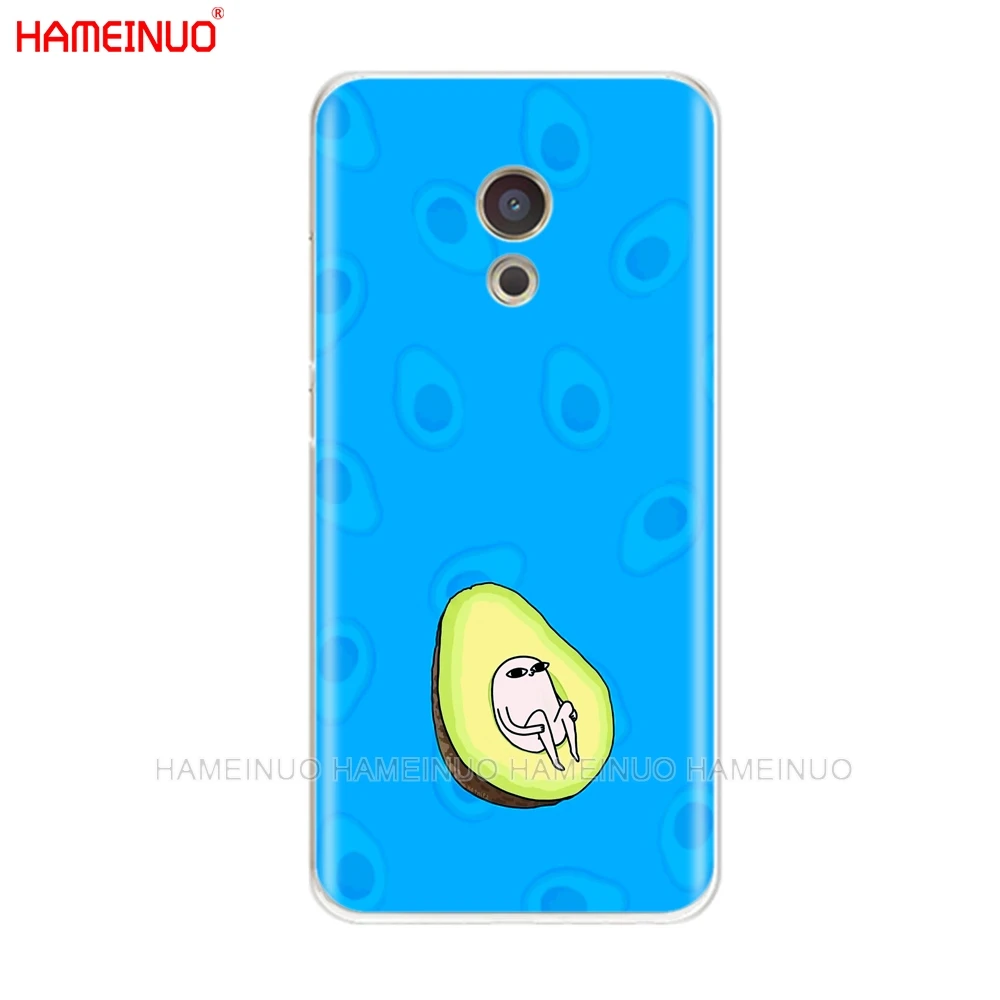 HAMEINUO милые авокадо еда крышка чехол для телефона Meizu M6 M5 M5S M2 M3 M3S MX4 MX5 MX6 PRO 6 5 U10 U20 note plus - Цвет: 90829