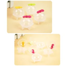 Недавно 4 шт. прозрачный лед для напитков форма для фарша Jelly Желе Мыло Плесень Инструмент Силиконовые формы для льда