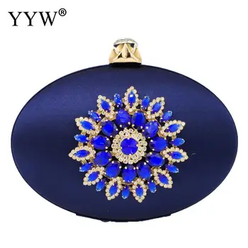 

8 Colors Diamonds Evening Bag party wedding Crossbody messenger Bag Fashion Clutch Designer Chain Women female 2018 new trendy