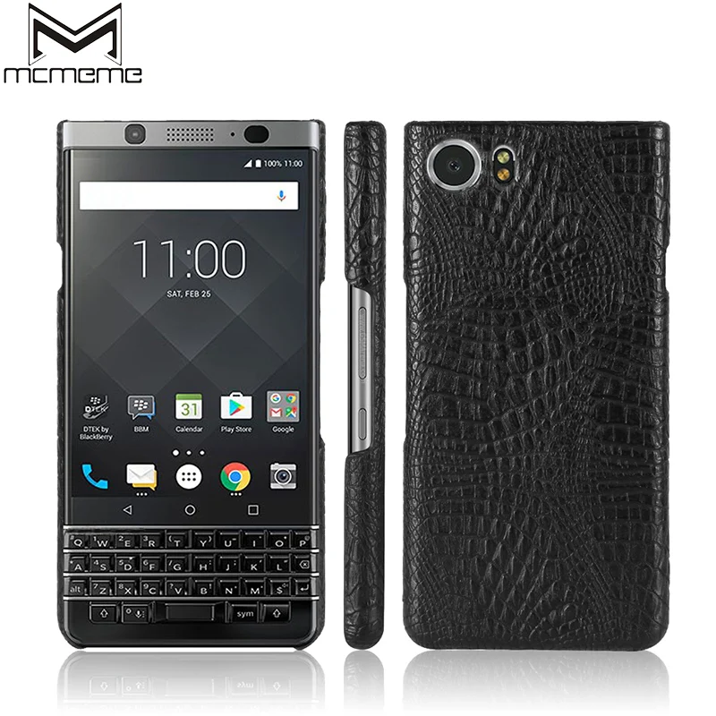 

MCMEME New arrival For BlackBerry KEYone Case Cover Luxury Crocodile Skin Case Cover For BlackBerry KEYone DTEK70 Phone Bag Case