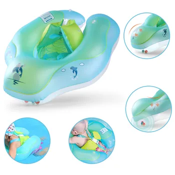 

Kids Baby Swimming Ring Infant Inflatable Floating U-armpit Swim Pool Accessories Circle Rings Toy Bath Double Inflatable Raft
