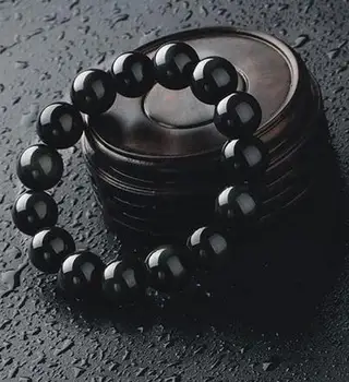 

Drop shipping Austral crystal natural obsidian bracelet for men and women Crystal bracelet beads hand string act the role ofing