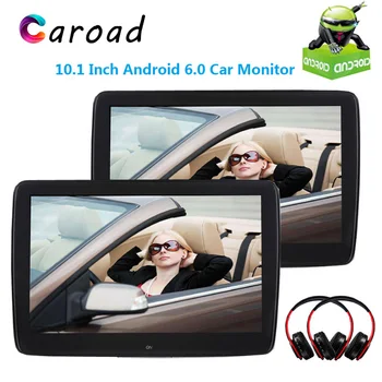 

Caroad MP5 Player 10.1 Inch Android 6.0 HD 1080P IPS Touch Screen WIFI/USB/SD/Bluetooth/Speaker/FM Transmitter Monitor In Car