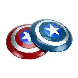 Капитан Америка игрушечный щит оружие Модель может вокально glow праздник cos детская Мстители реквизит маски для век и перчатки карты