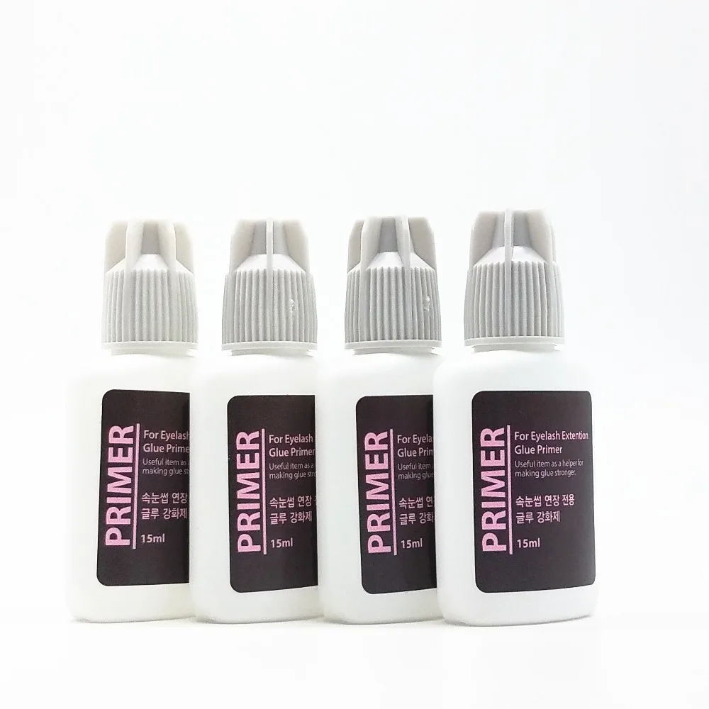 

Korea lady Eyelash Extension Glue Primer PROFESSIONAL Extension fake eyelash lash glue primer 15ml made in korea 4pieces/lot