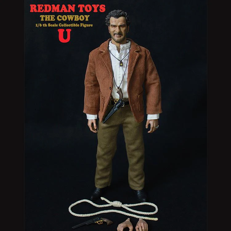 Коллекционная игрушка в масштабе 1/6 REDMAN модель игрушки уродливый ковбойский 12