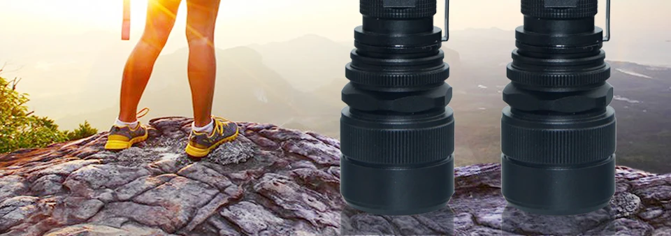 _02Powerful LED Flashlight Torch Flash Light Bike Pocket LED Zoomable Lamp For Hunting