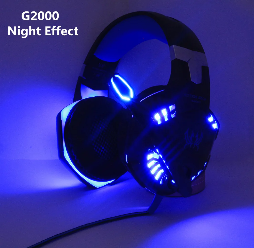 Fone de Ouvido Fones de Ouvido Baixo com Microfone + Gaming Kotion Cada Jogo Estéreo Mouse Óptico Usb Wired Ratos Dpi Presente 10 Eletrônicos