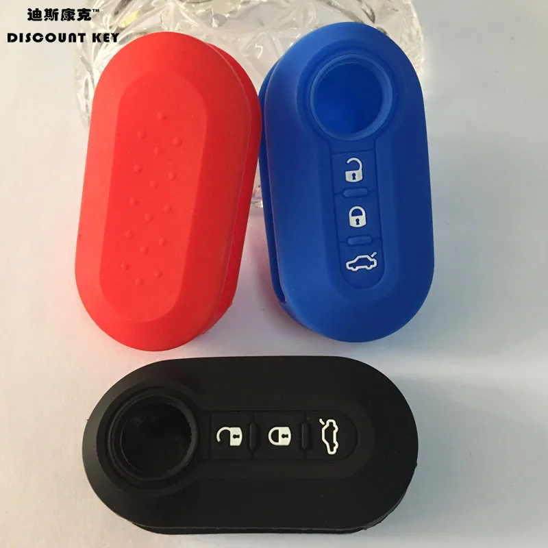 3 Buttons iTimo Car Silicone Key Cover Case for FIAT 500 500L ABARTH Panda Punto Bravo 3 Buttons iTimo Car Silicone Key Cover Case for FIAT 500 500L ABARTH Panda Punto Bravo