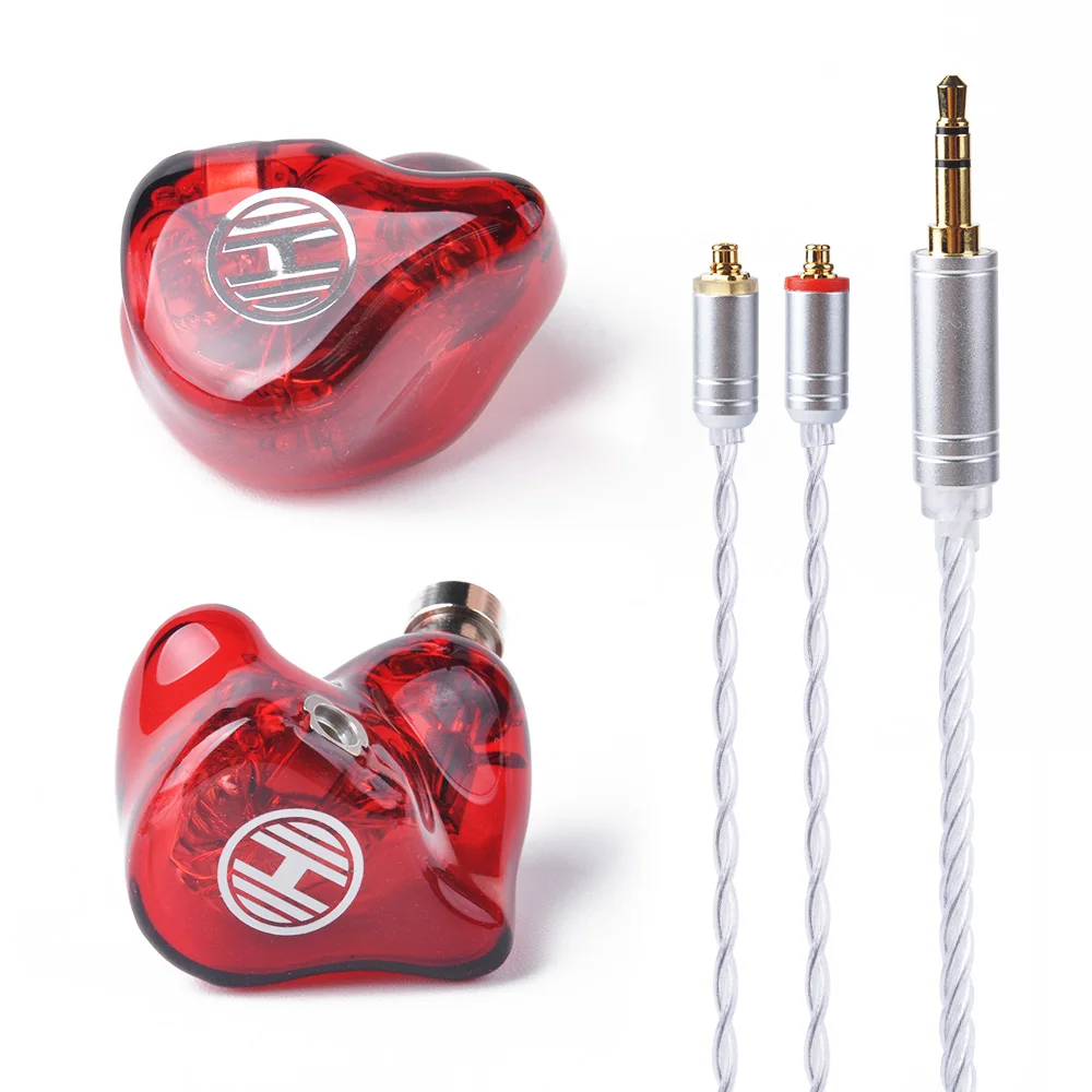 

HIFIHEAR HD6 6BA Balanced Armature Knowles Drivers In Ear Earphone HIFI Monitor Earphone Earbuds With Detachable MMCX Cable