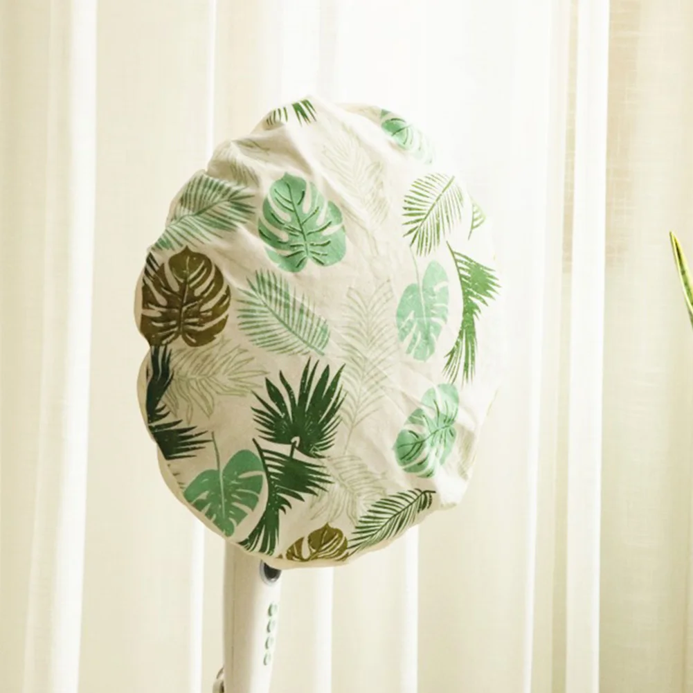 

Accessories Waterproof Decorative Durable Floor Type Electric Fan Cover Home Use Inclusive Washable Dust Proof Cotton Linen