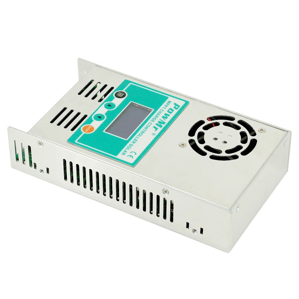 MPPT 120A 80A 60A 40A Солнечный контроллер заряда с подсветкой lcd Солнечный регулятор 12 в 24 в 36 в 48 в авто для кислотных и литиевых MC4