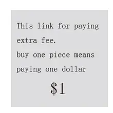 Эта ссылка предназначена только для оплаты, купите один кусок означает оплату одного доллара