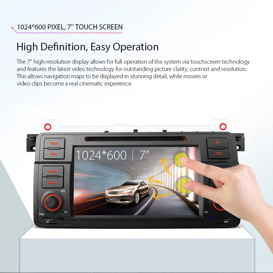 Flash Deal 7" Android 8.1 Oreo OS Car DVD Multimedia GPS Radio for MG ZT 2001-2005 with 2GB RAM 16GB ROM & Multi-Window View Support 9