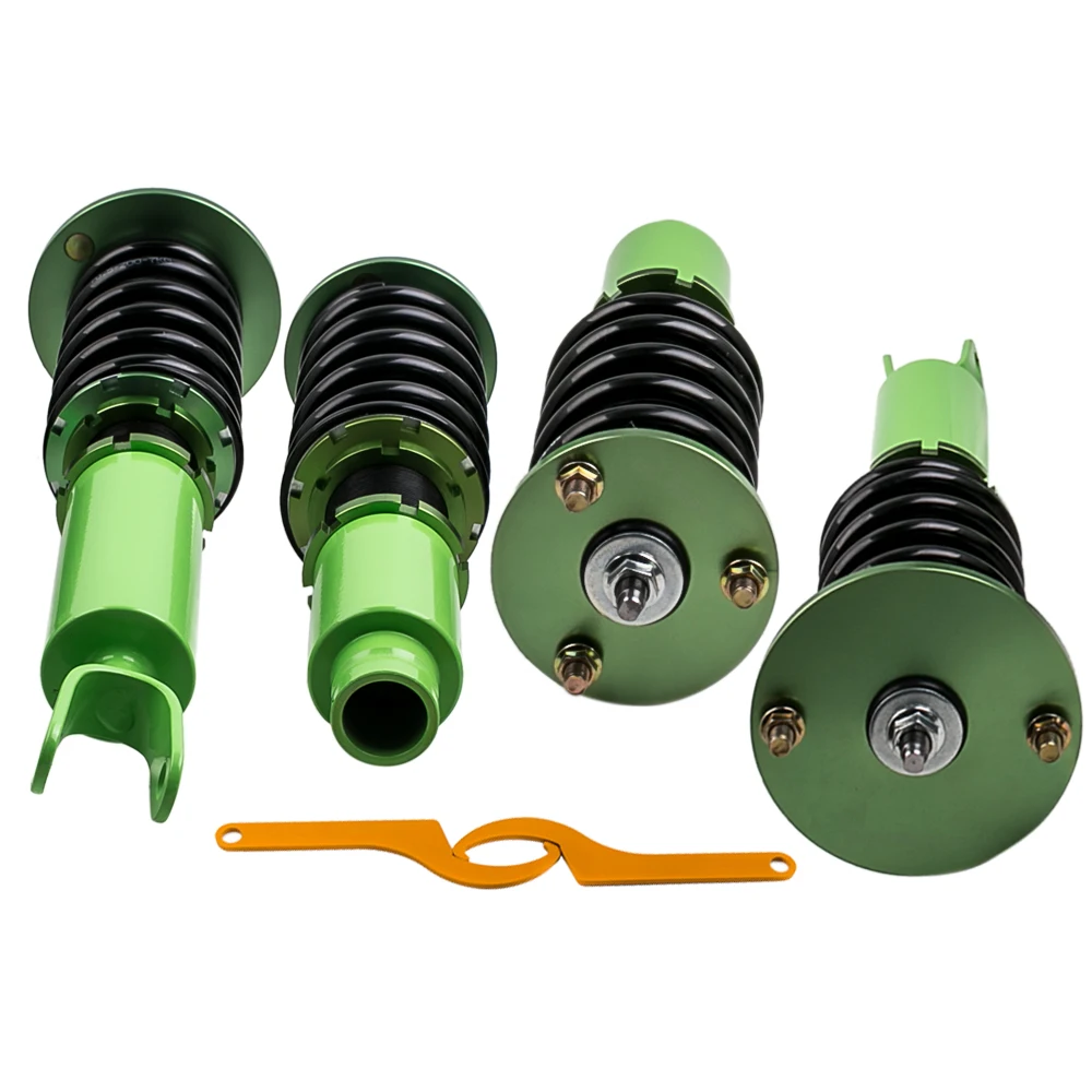 

Coilover Suspensions Set For Honda Accord 90-97 Sedan Coupe Wagon Shock Absorbers ADJ Height Coilvoers Front Rear Damper Spring