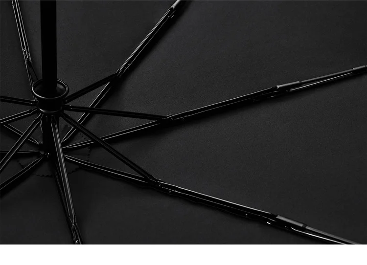 Tiohoh большой складной зонт для мужчин бизнес ветрозащитный 8 ребра автоматический зонт большой 120 см Paraguas Гольф черный мужской зонт