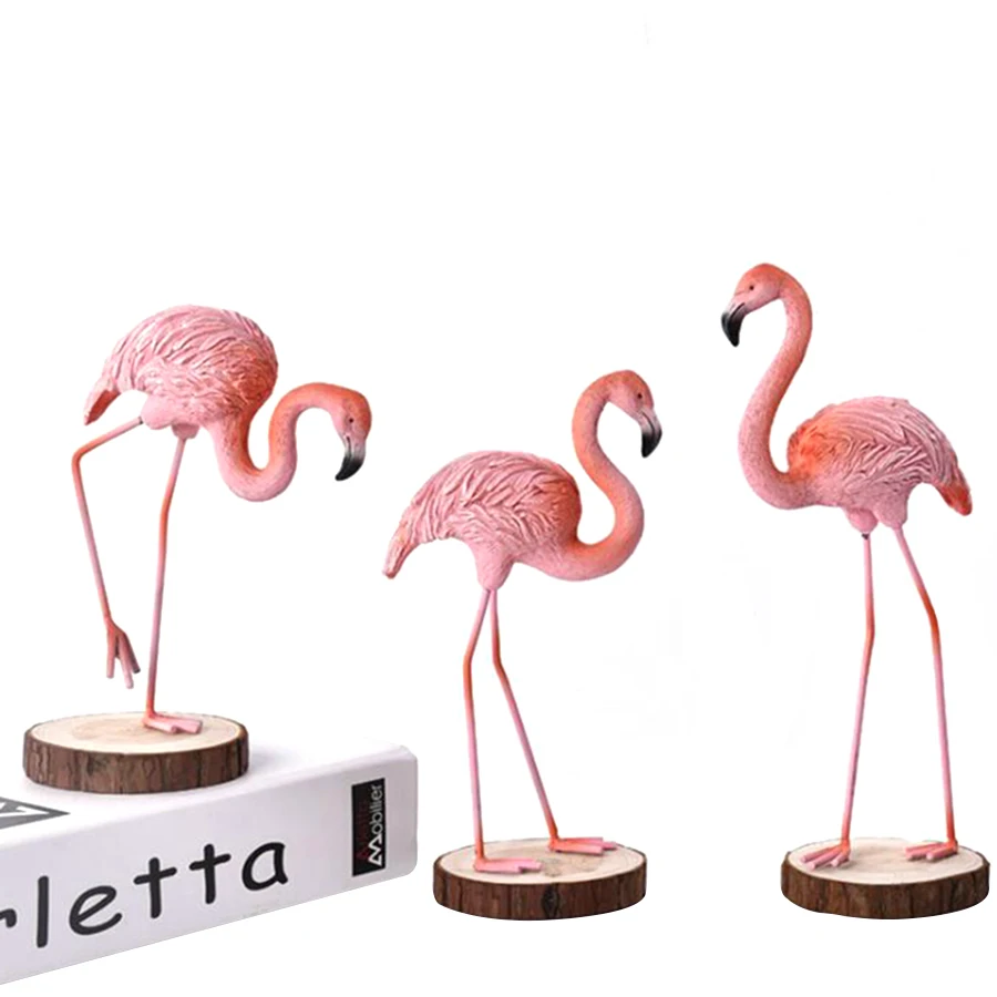 resin flamingo statues