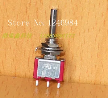 

[SA]T8014U single tripod third gear flat handle 1MS3 M6.35 small toggle switch toggle switch Q11 Deli Wei--50pcs/lot