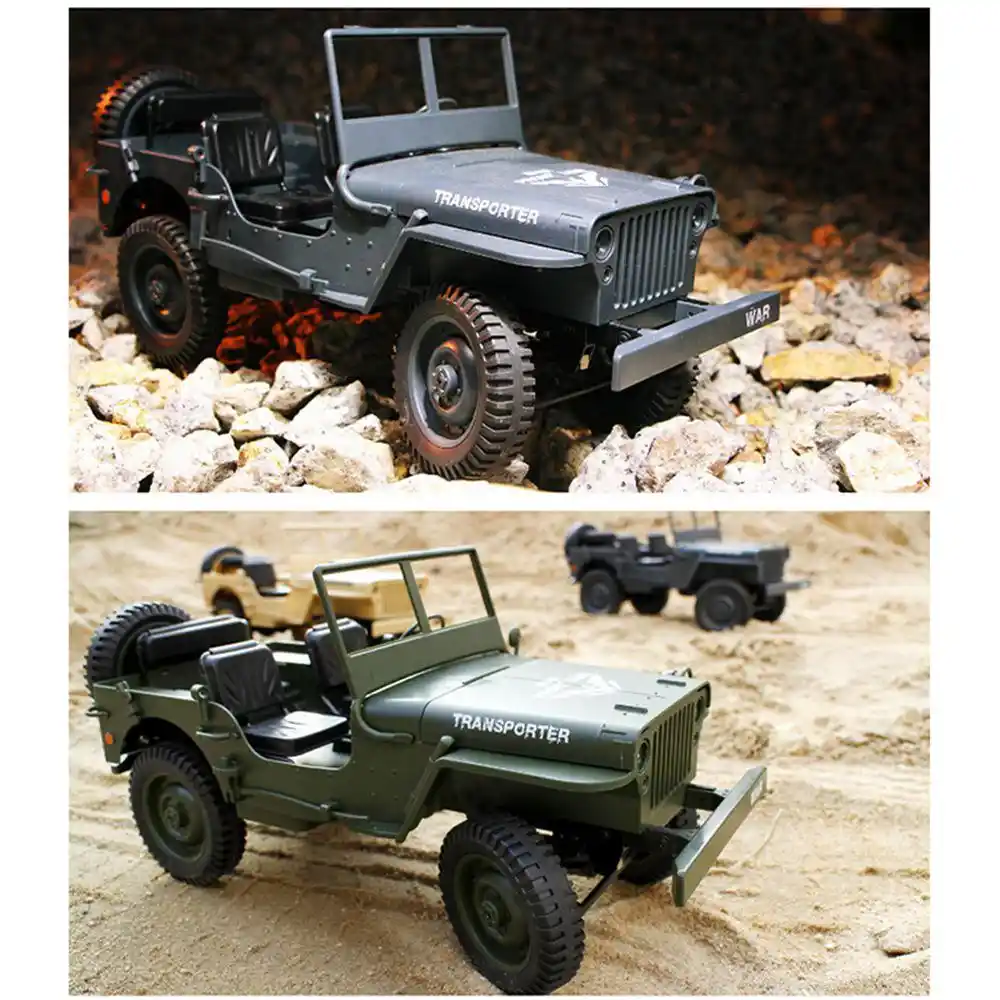 rc military jeep