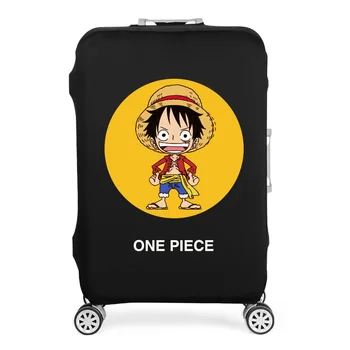 

19-32 inch Doraemon One Piece Elastic Luggage Protective Cover Trolley Suitcase Protect Dust Bag Case Cartoon Travel Accessories