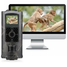 Outlife 16MP HD 1080 P охота Камера инфракрасный Ночное видение 2," ЖК-дисплей фотоловушки для охоты с 3g SMS GPRS SMTP GSM HC-700G