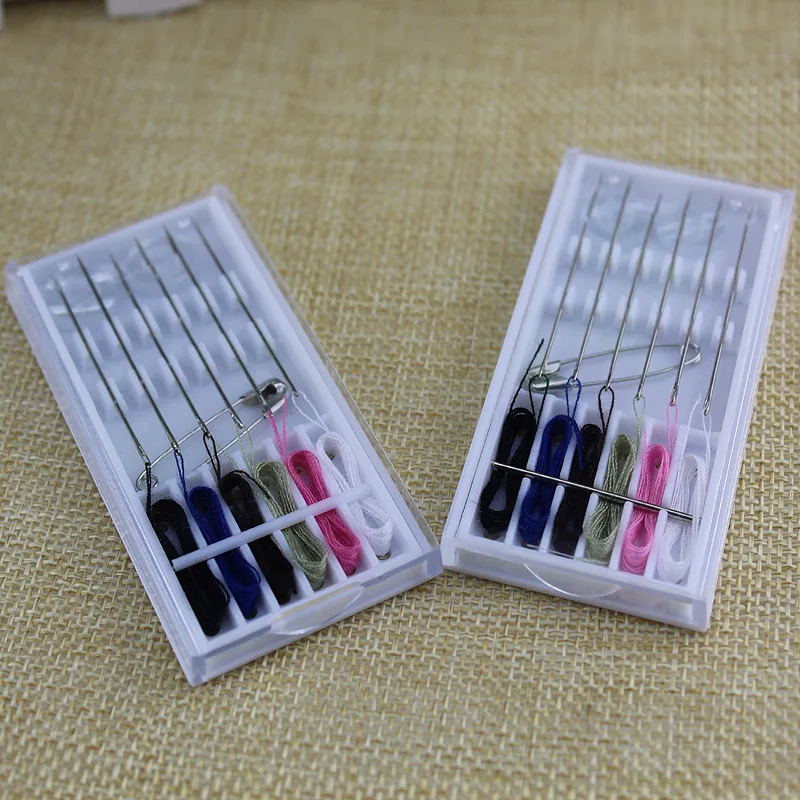 Hotel Home Sewing Kit Set Large Box Needlework Use Sewing Needle Thread