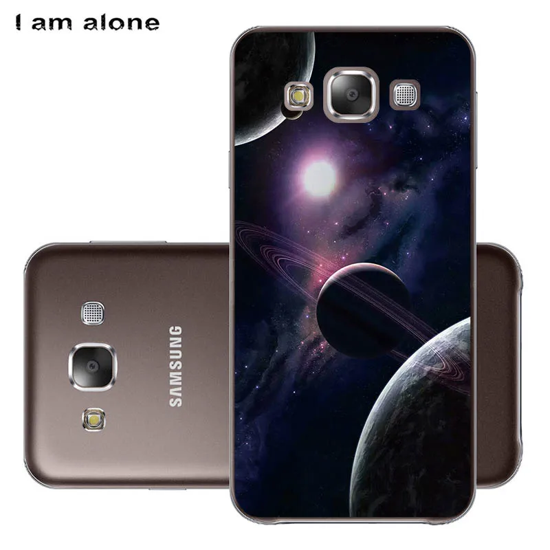 Чехлы для телефонов I am alone для samsung Galaxy E5 E500, 5,0 дюймов, жесткие пластиковые чехлы для мобильных телефонов, Модные цветные сумки - Цвет: PC U27