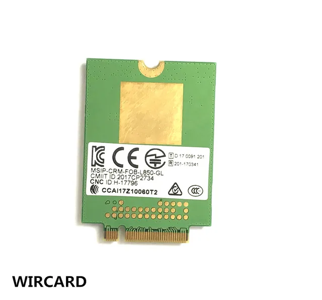 Модуль L850-GL для ноутбука HP LT4120, FDD-LTE, карта 4G, модуль SPS #917823-001 для 430, 440, 450, G5 3
