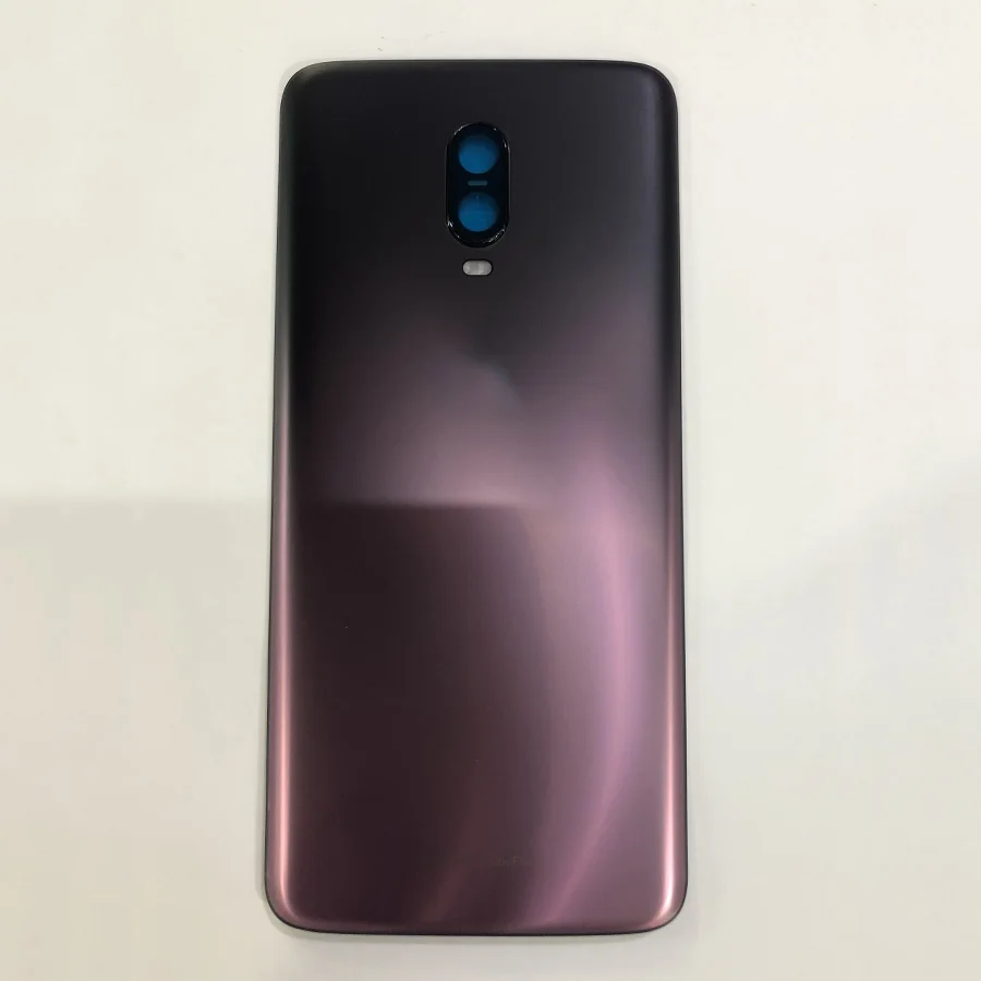 Материал стекло задняя крышка корпуса для one plus oneplus 6T SIX Задняя крышка батареи чехол+ объектив камеры запасные части