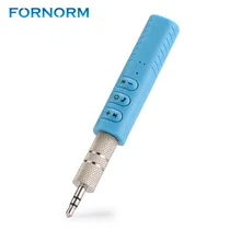 FORNORM 3,5 мм разъем Bluetooth 4,2 Бесконтактный для музыки аудио приемник адаптер AUX автомобильный комплект для динамика наушников автомобиля стерео приемник