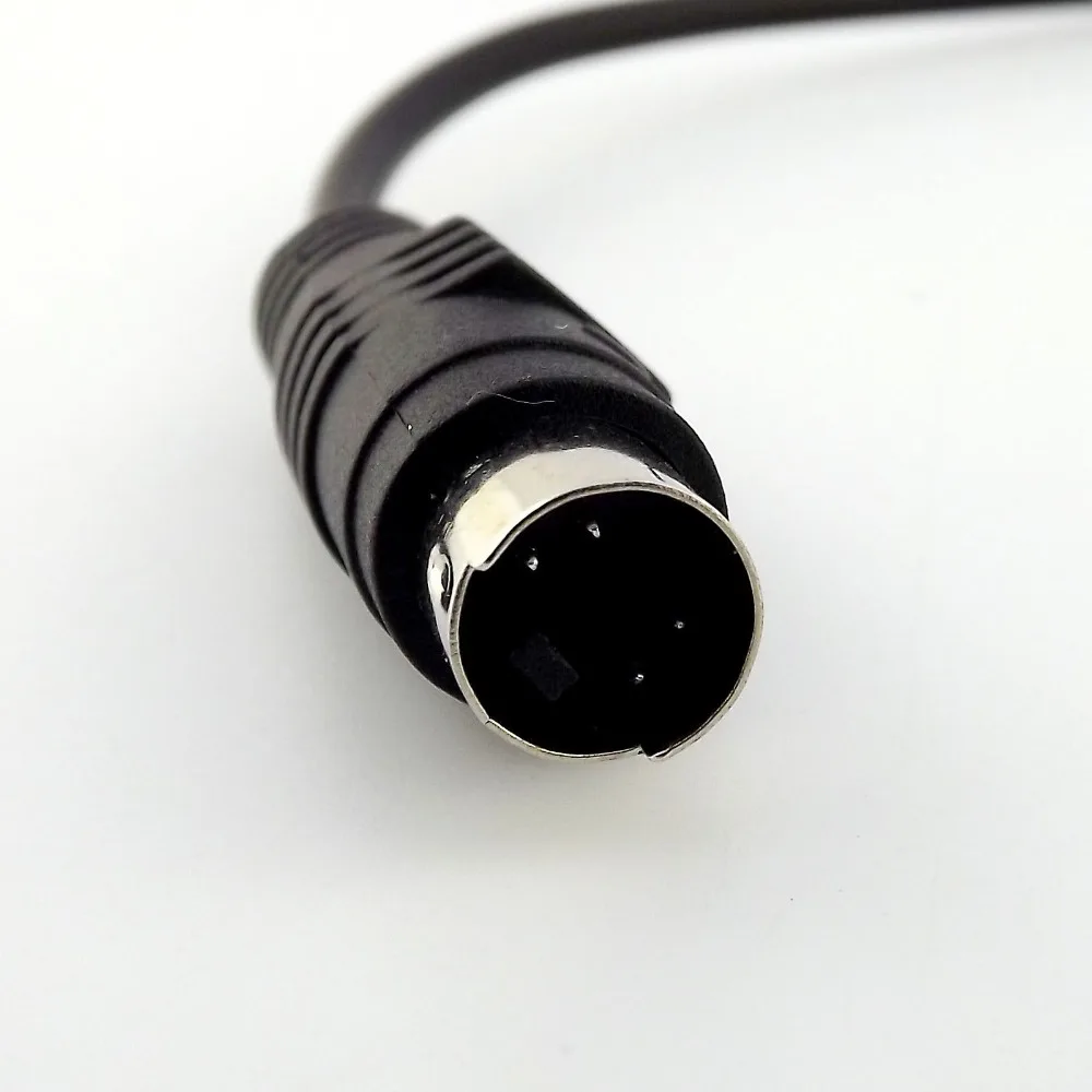 10 шт. мини DIN 4 Pin S Video папа к AV ТВ RCA Женский M/F Аудио Видео адаптер кабель 28 см|tv