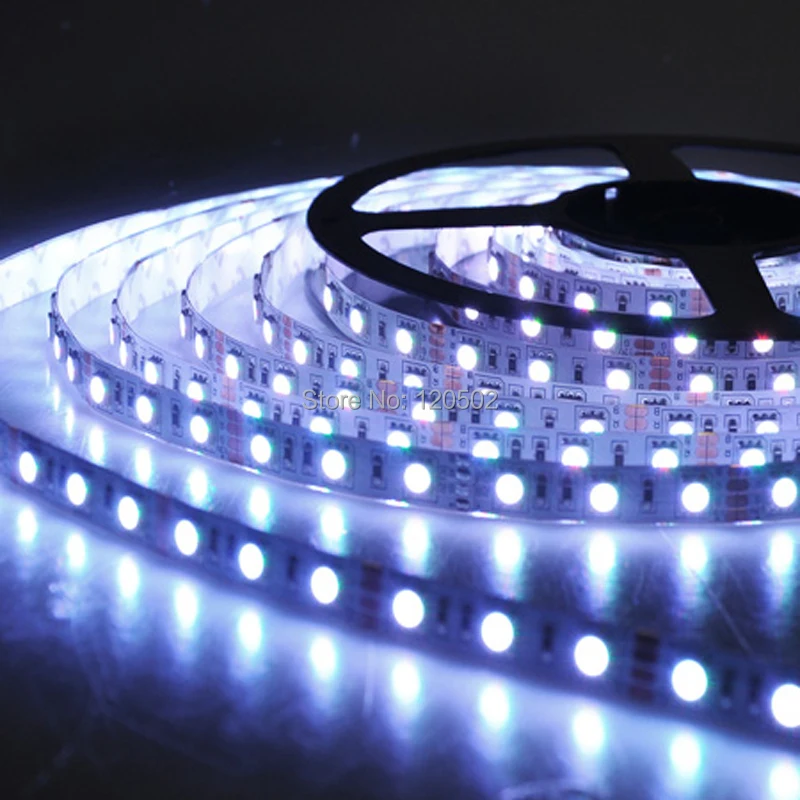 5m 5050 no waterproof SMD 12V LED strip flexible light 60 led/m,LED